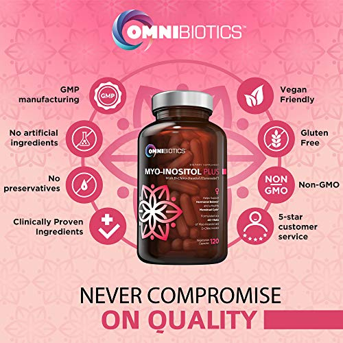 Foto 4 pulgar | Suplemento Omnibiotics Myo-inositol Plus Y D-chiro-inositol - Venta Internacional.
