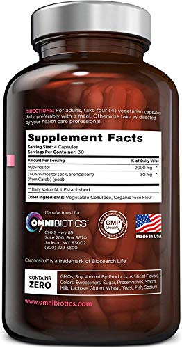Foto 7 pulgar | Suplemento Omnibiotics Myo-inositol Plus Y D-chiro-inositol - Venta Internacional.