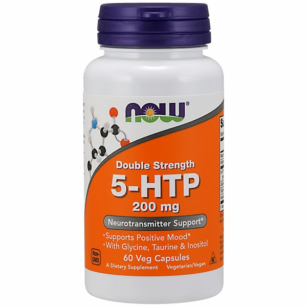 Foto 2 pulgar | Suplemento De 5-htp De Now Foods, 200 Mg, 60 Cápsulas - Venta Internacional.