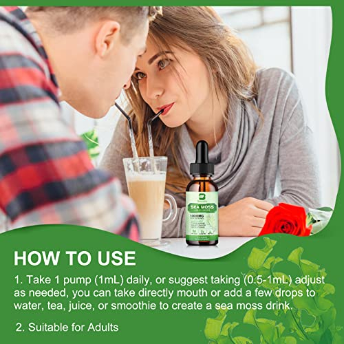 Foto 5 pulgar | Sea Moss Liquid Drops B Beworths Organic Irish 60 Ml - Venta Internacional.