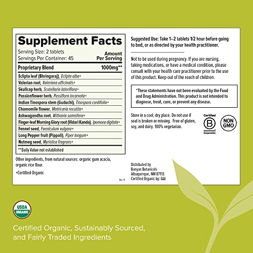 Foto 3 pulgar | Suplemento Para Dormir Banyan Botanicals I Sleep Soundly 90 Comprimidos - Venta Internacional.