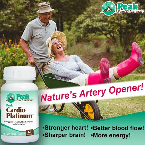 Foto 5 pulgar | Suplemento Peak Pure & Natural Peak Cardio Platinum - Venta Internacional.