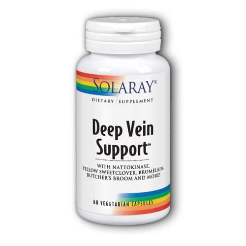 Foto 2 pulgar | Suplemento Solaray Deep Vein Support 60 Cápsulas - Venta Internacional.