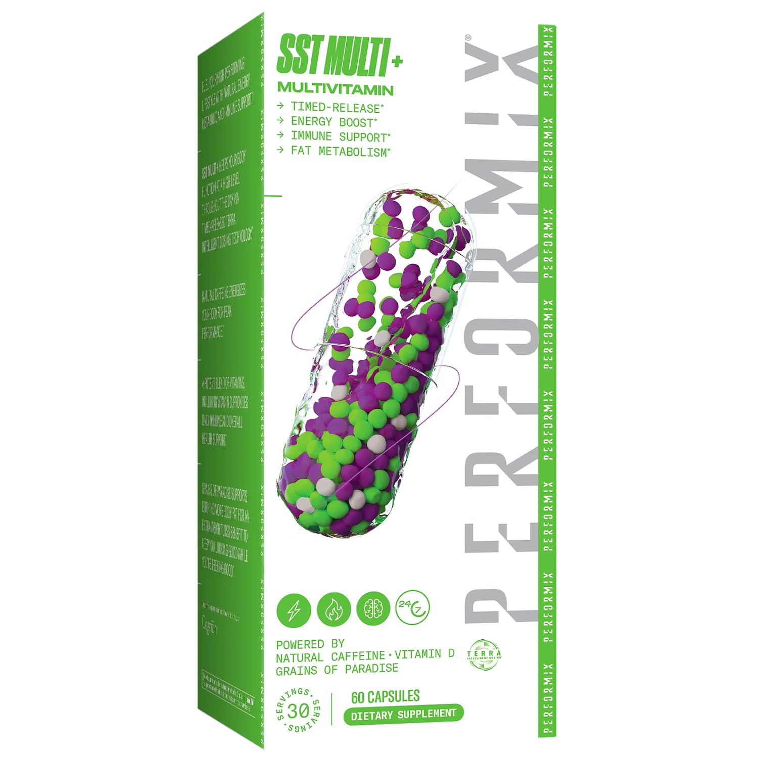 Suplemento Permix Sst Multi+ Multivitamínico Natural Energy - Venta Internacional.