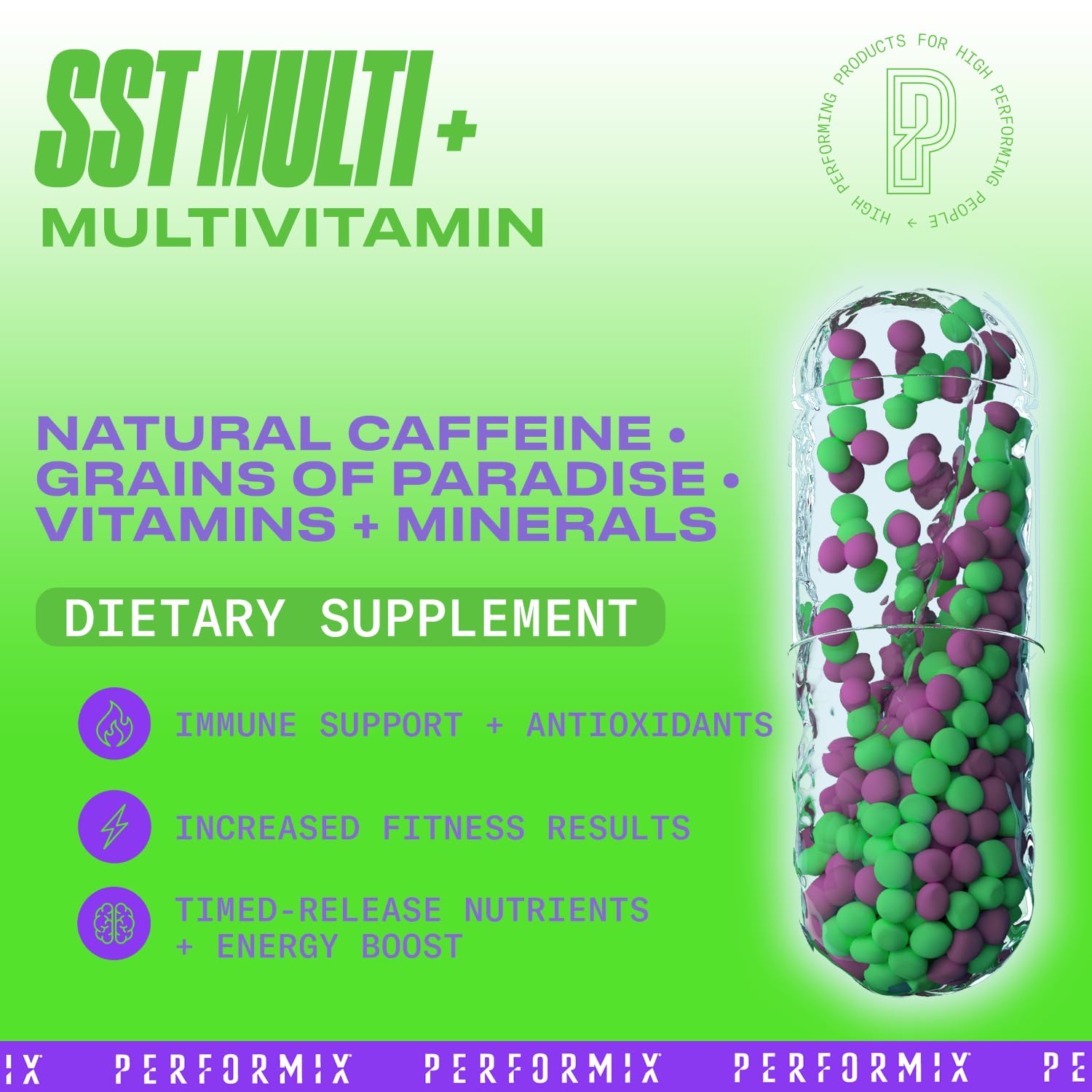 Foto 3 pulgar | Suplemento Permix Sst Multi+ Multivitamínico Natural Energy - Venta Internacional.
