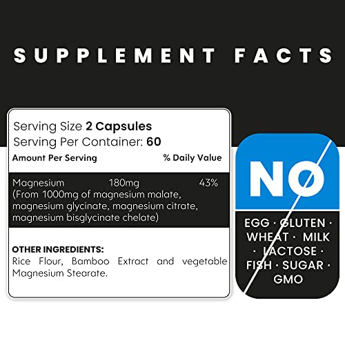 Foto 2 | Suplemento Zenavea Triple Magnesio Complex 120 Cápsulas Veganas - Venta Internacional.