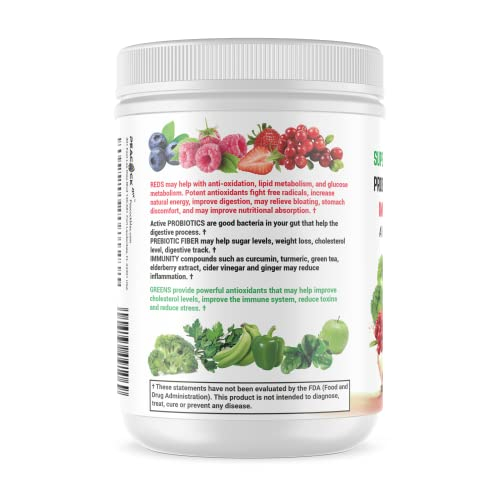Foto 4 pulgar | Suplemento Peacock Max, Superalimento Orgánico, Rojo Y Verde, 360 G - Venta Internacional.