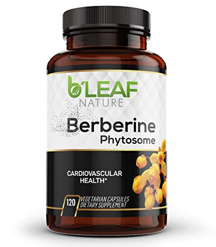 Foto 2 pulgar | Suplemento B'leaf Nature Berberine Phytosome 1100 Mg 120 Cápsulas - Venta Internacional.