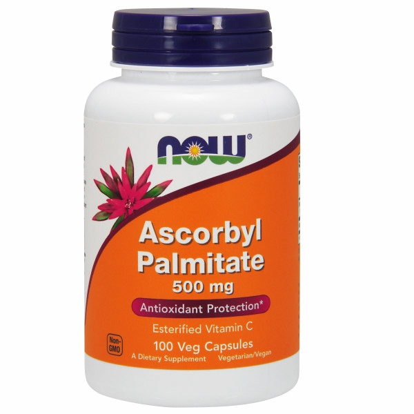Foto 1 | Supplement Now Foods, Palmitato De Ascorbilo, 100 Cápsulas Vegetales, X2 - Venta Internacional.