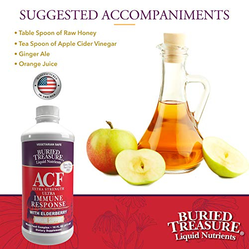 Foto 5 pulgar | Suplemento Buried Treasure Acf Extra Strength Immune 480 Ml - Venta Internacional.