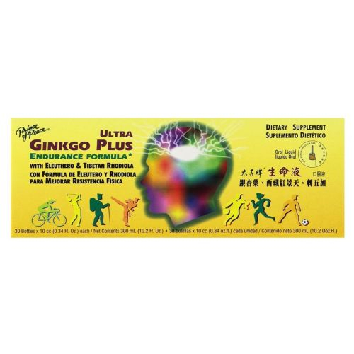 Foto 2 pulgar | Suplemento Prince Of Peace Ultra Ginkgo Plus Endurance 30 Ml - Venta Internacional.