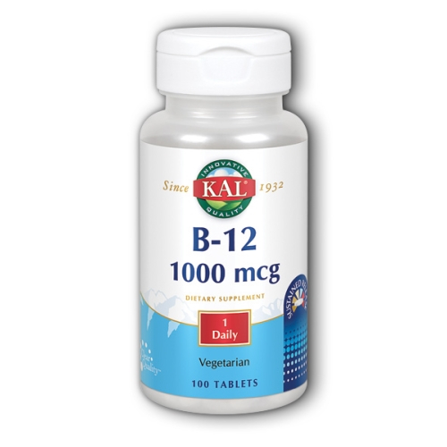 Suplemento Kal B-12 De Liberación Sostenida 100 Tabletas X 2 - Venta Internacional.