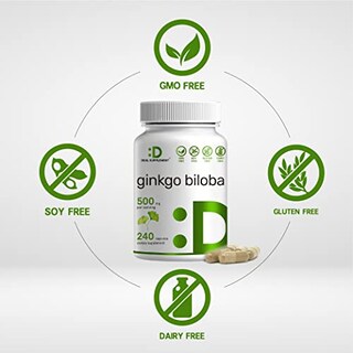 Foto 3 | Suplemento Eagleshine Vitaminas Ginkgo Biloba 500 Mg 240 Cápsulas - Venta Internacional.