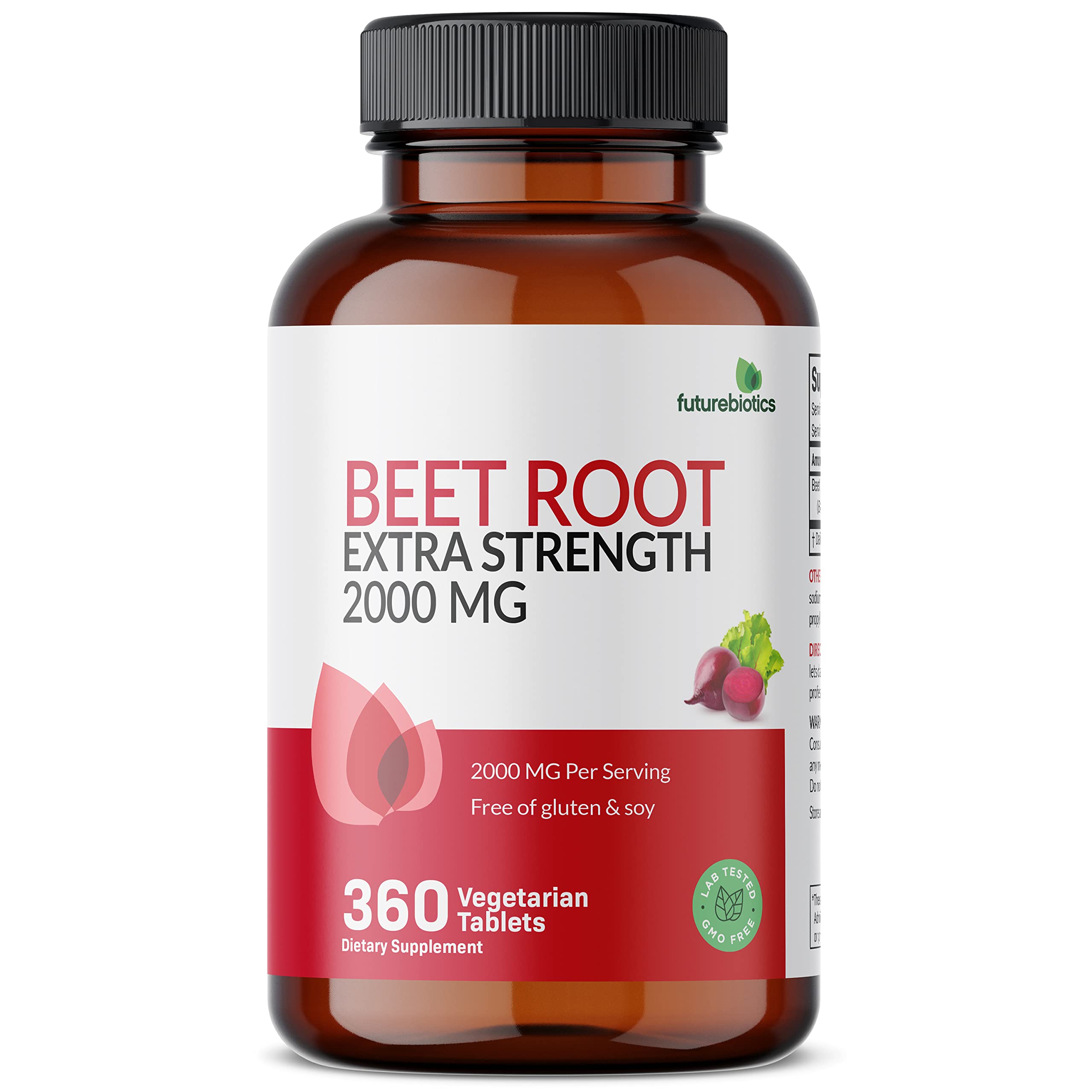 Foto 4 | Suplemento Futurebiotics De Raíz De Remolacha Extra Fuerte, 2000 Mg - Venta Internacional.