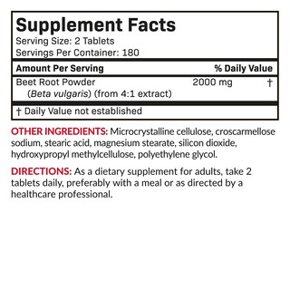 Foto 7 | Suplemento Futurebiotics De Raíz De Remolacha Extra Fuerte, 2000 Mg - Venta Internacional.