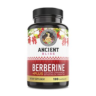 Foto 1 | Suplemento Ancient Bliss Berberine Hcl 1200 Mg Con Canela De Ceilán - Venta Internacional.