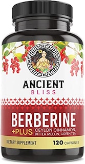 Foto 5 | Suplemento Ancient Bliss Berberine Hcl 1200 Mg Con Canela De Ceilán - Venta Internacional.