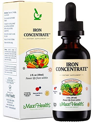 Foto 2 pulgar | Suplemento De Hierro Maxi-health 15 Mg/ml Líquido Para Hombres, Mujeres, K - Venta Internacional.