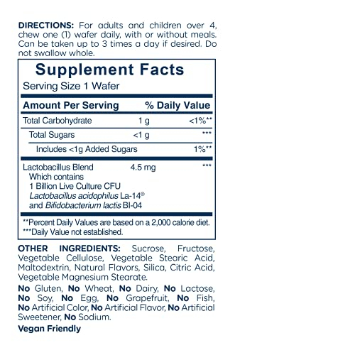 Foto 3 pulgar | Tableta Masticable American Health Acidophilus 1b 60 Fresa - Venta Internacional.