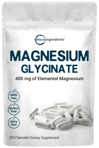 Foto 2 pulgar | Suplemento: Microingredientes: Glicinato De Magnesio 400 Mg 200 Ca - Venta Internacional.