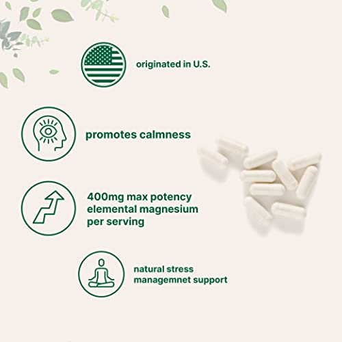 Foto 4 pulgar | Suplemento: Microingredientes: Glicinato De Magnesio 400 Mg 200 Ca - Venta Internacional.