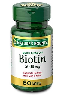 Foto 1 | Suplemento Vitamínico Nature's Bounty Biotin 5000 Mcg 60 Tabletas - Venta Internacional.