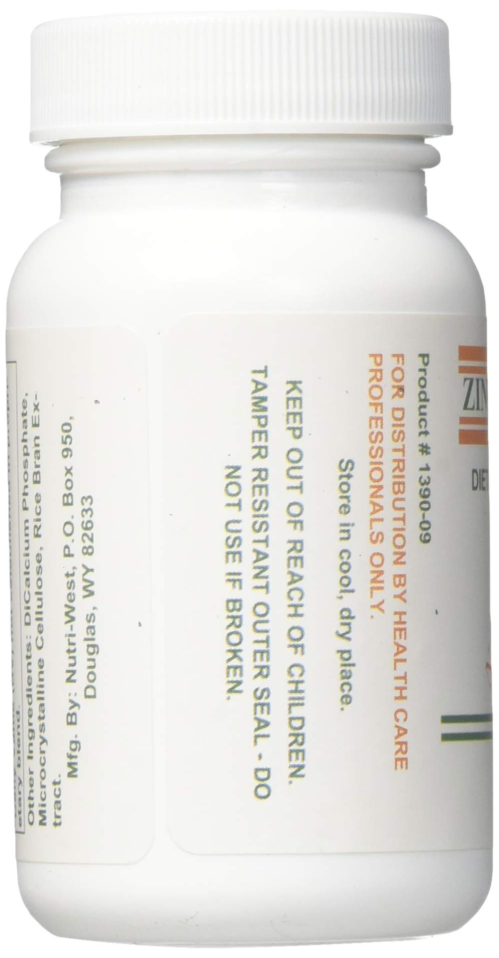 Foto 3 pulgar | Suplemento De Quelato De Zinc Nutriwest 16 Mg 90 Tabletas - Venta Internacional.