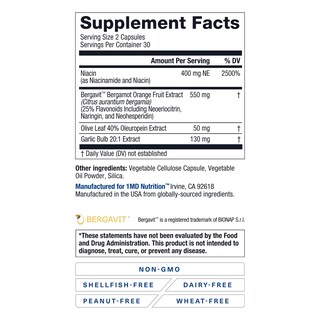 Foto 3 | Supplement 1md Nutrition Cholestmd Apoya Un Colesterol Saludable - Venta Internacional.