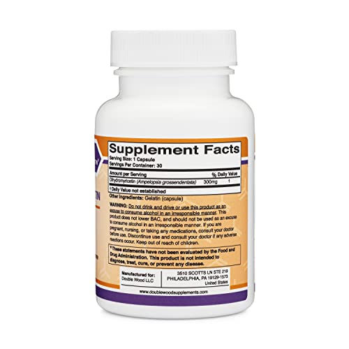 Foto 3 pulgar | Suplemento Dhm Depot De Dihidromiricetina 300 Mg 30 Cápsulas - Venta Internacional.