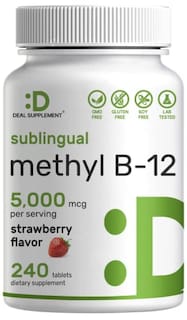 Foto 2 | Suplemento, Oferta, Suplemento De Metil Vitamina B-12, 5000 Mcg, 240 - Venta Internacional.