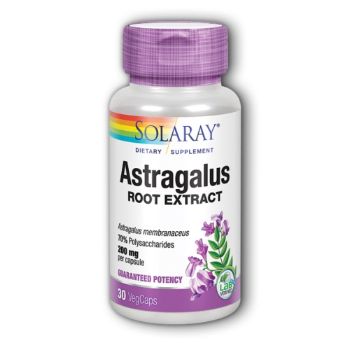 Suplemento De Extracto De Raíz De Astrágalo Solaray 30 Cápsulas - Venta Internacional.