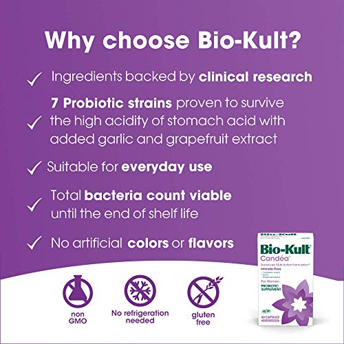 Foto 4 pulgar | Suplemento Probiótico Bio-kult Candea 60 Cápsulas Para Uso Íntimo - Venta Internacional.