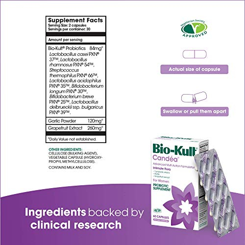 Foto 7 pulgar | Suplemento Probiótico Bio-kult Candea 60 Cápsulas Para Uso Íntimo - Venta Internacional.