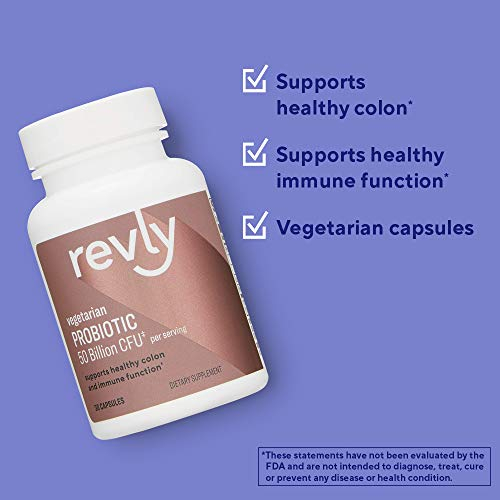 Foto 4 pulgar | Complemente Revly Con Un Probiótico Diario Para Adultos Con 50 Mil Millones De Cfu - Venta Internacional.