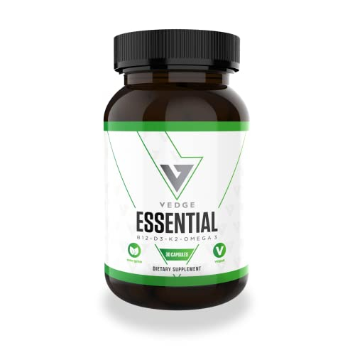 Suplemento Multivitamínico Vedge Vegan Omega 3 Diario Durante 30 Días - Venta Internacional.