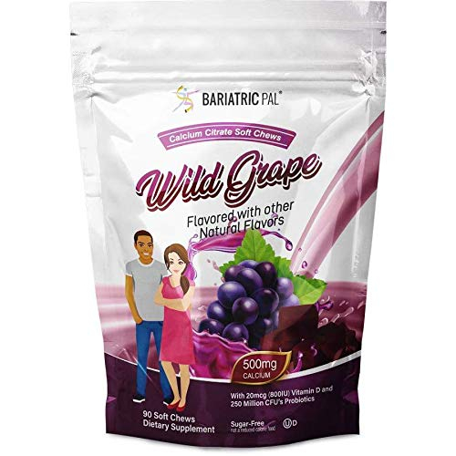 Foto 1 | Suplemento Bariatricpal Para Masticar Con Citrato De Calcio, 500 Mg - Venta Internacional.