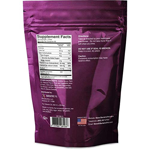 Foto 2 | Suplemento Bariatricpal Para Masticar Con Citrato De Calcio, 500 Mg - Venta Internacional.