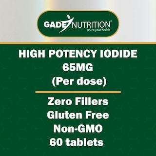 Foto 6 | Suplemento Dietético Gade Nutrition, Yoduro De Potasio, 65 Mg - Venta Internacional.