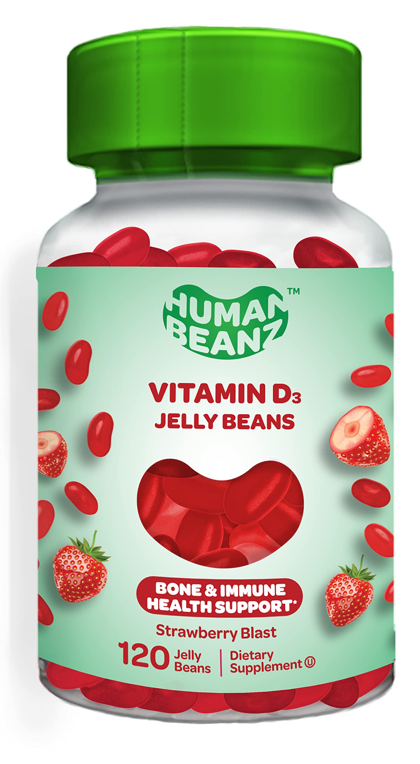 Foto 2 pulgar | Suplemento De Gomitas Con Vitamina D3 Para Adultos De Human Beanz - Venta Internacional.