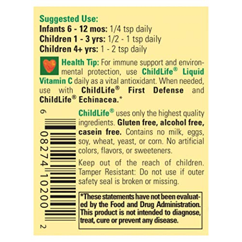 Foto 7 pulgar | Suplemento Childlife Essentials, Vitamina C Líquida, 120 Ml, Naranja - Venta Internacional.