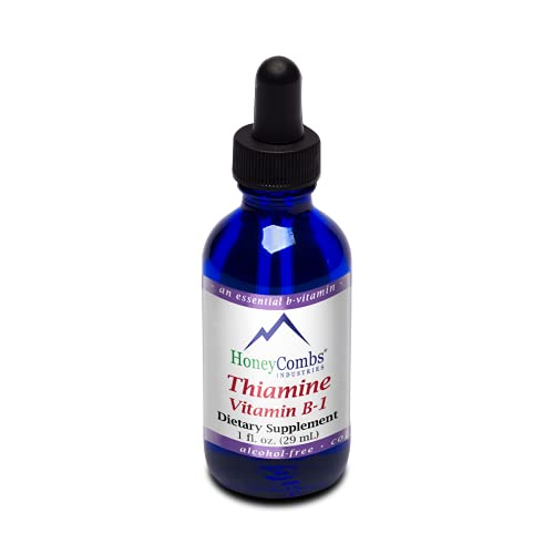 Foto 1 | Gotas De Tiamina Con Vitamina B1 En Forma De Panales, 30 Ml, Veganas, Sin Ogm - Venta Internacional.