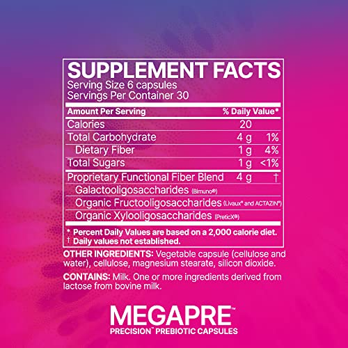 Foto 4 | Suplemento Prebiótico Microbiome Labs Megapre 180 Cápsulas - Venta Internacional.