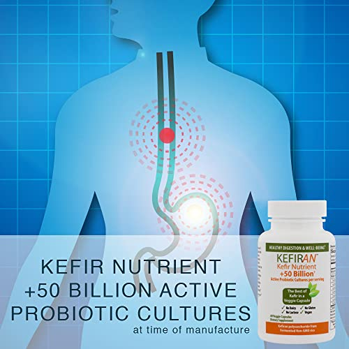Foto 7 pulgar | Supplement Lane Innovative Kefiran Kefiran Kefir Nutrient 60 Cápsulas - Venta Internacional.