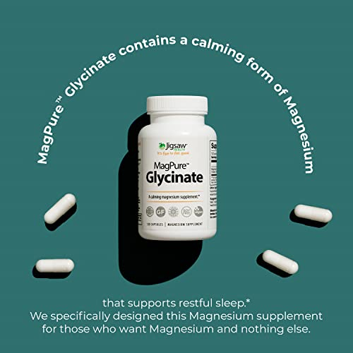 Foto 3 | Suplemento De Glicinato Magpure De Jigsaw Health 120 Cápsulas - Venta Internacional.