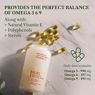 Foto 3 | Suplemento Naturesage Vegan Omega 3 6 9 Semillas De Salvia Sclarea 90 C - Venta Internacional.