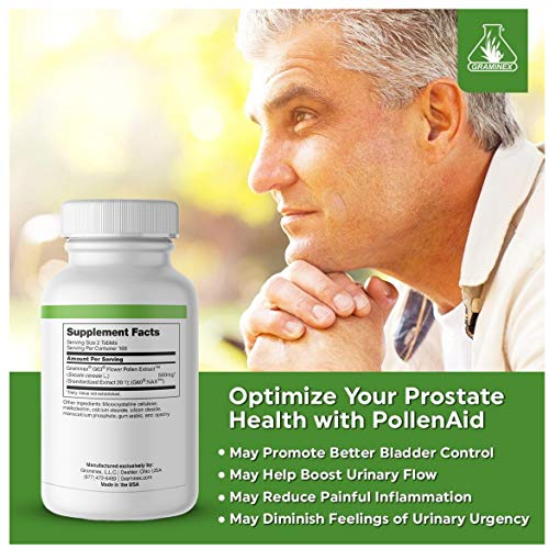 Foto 4 pulgar | Suplemento Pollenaid Prostate Support De Graminex 200 Comprimidos X 2 - Venta Internacional.