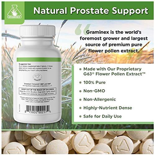 Foto 5 pulgar | Suplemento Pollenaid Prostate Support De Graminex 200 Comprimidos X 2 - Venta Internacional.
