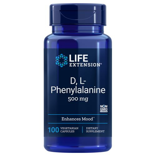Foto 1 | Suplemento Life Extension De D-l-fenilalanina, 500 Mg, 100 Cápsulas - Venta Internacional.