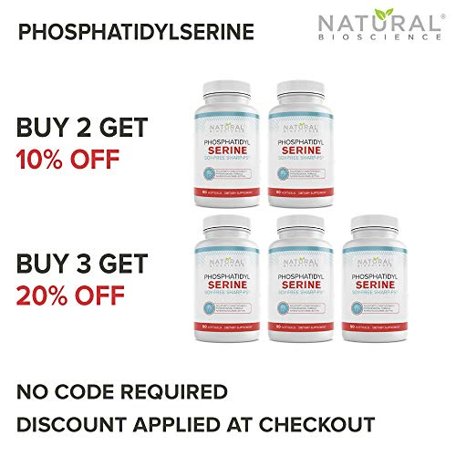 Foto 3 pulgar | Suplemento Natural De Fosfatidilserina De Bioscience 100 Mg 90 So - Venta Internacional.