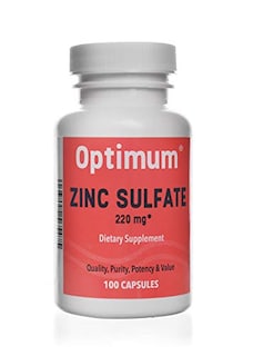 Foto 1 | Suplemento Dietético Welmate Sulfato De Zinc 220 Mg 100 Cápsulas - Venta Internacional.